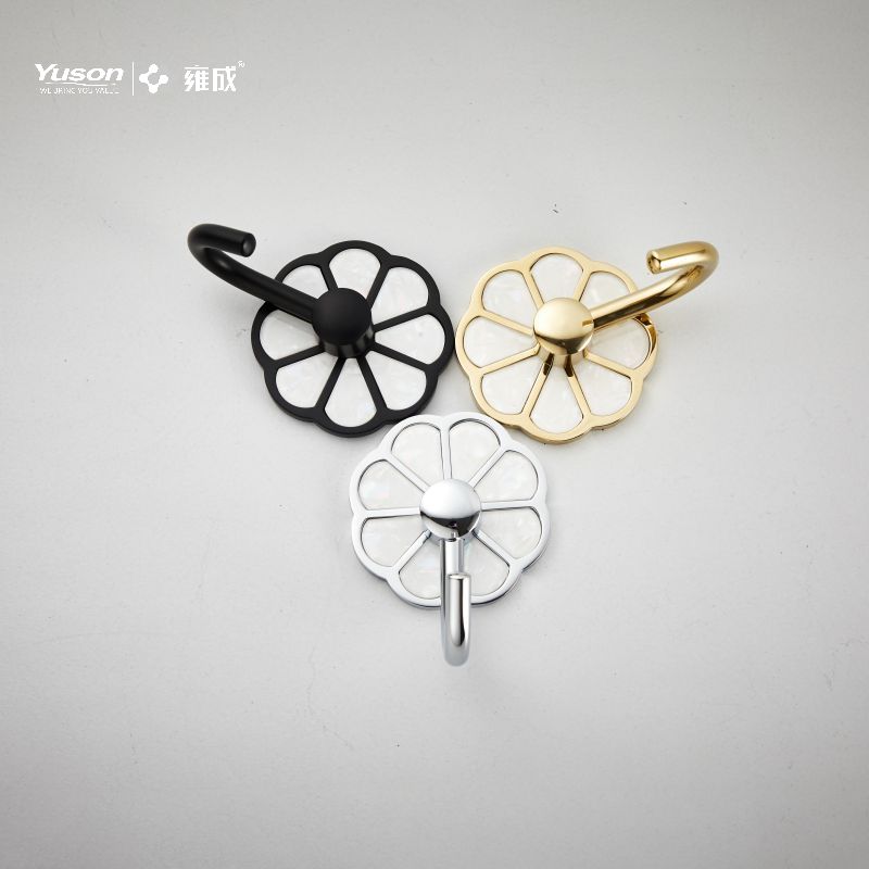 21088 Accesorii Sleek pentru baie, cârlig pentru halat, zinc/alama/SUS carlig pentru halat, montat pe perete (Seria 21000)