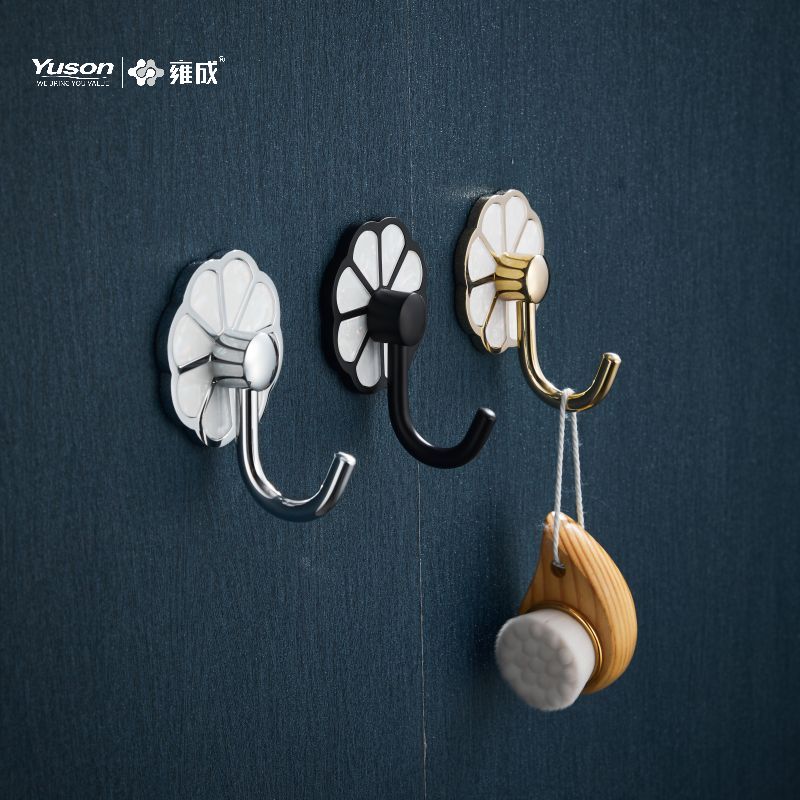 21088 Accesorii Sleek pentru baie, cârlig pentru halat, zinc/alama/SUS carlig pentru halat, montat pe perete (Seria 21000)