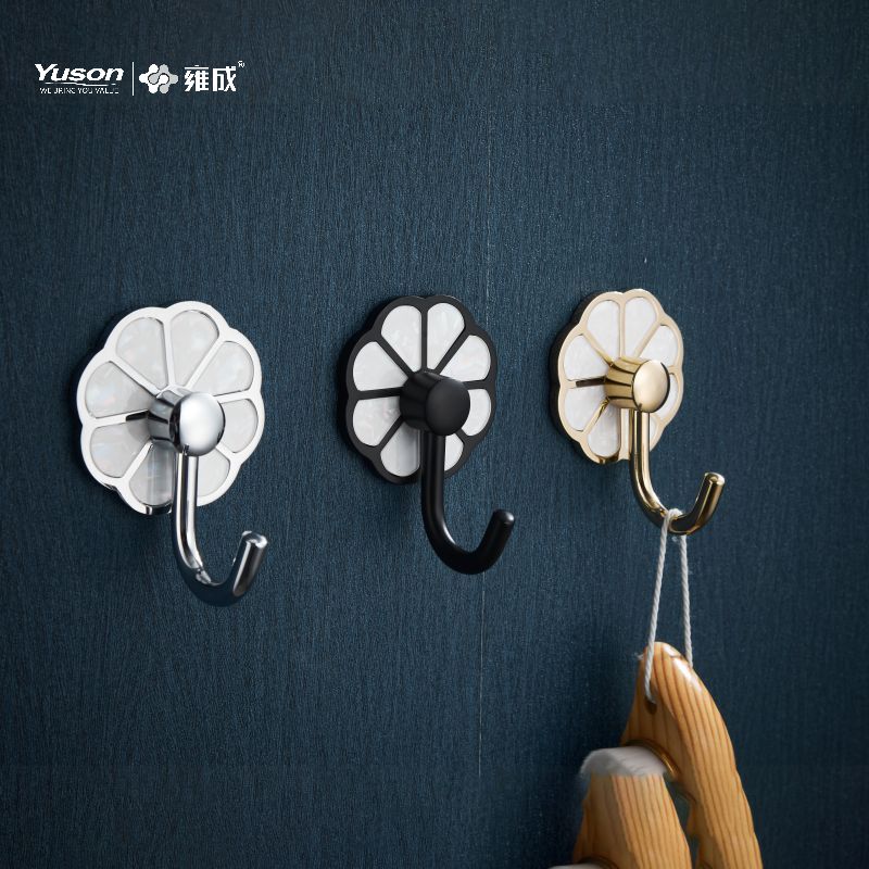 21088 Accesorii Sleek pentru baie, cârlig pentru halat, zinc/alama/SUS carlig pentru halat, montat pe perete (Seria 21000)