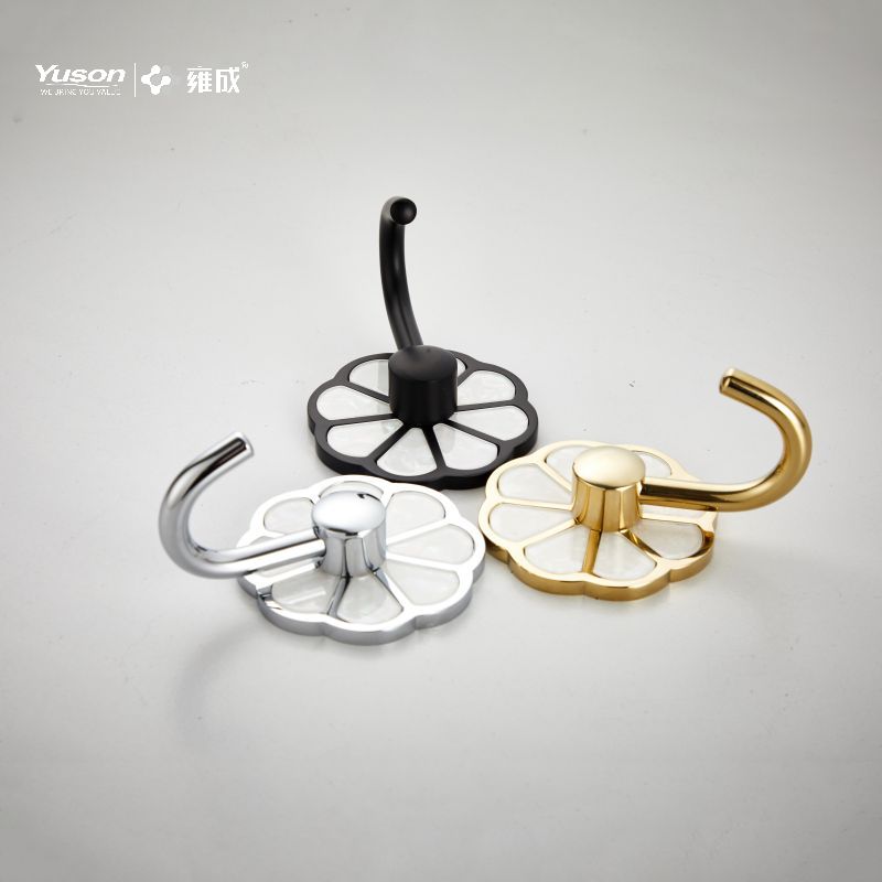 21088 Accesorii Sleek pentru baie, cârlig pentru halat, zinc/alama/SUS carlig pentru halat, montat pe perete (Seria 21000)