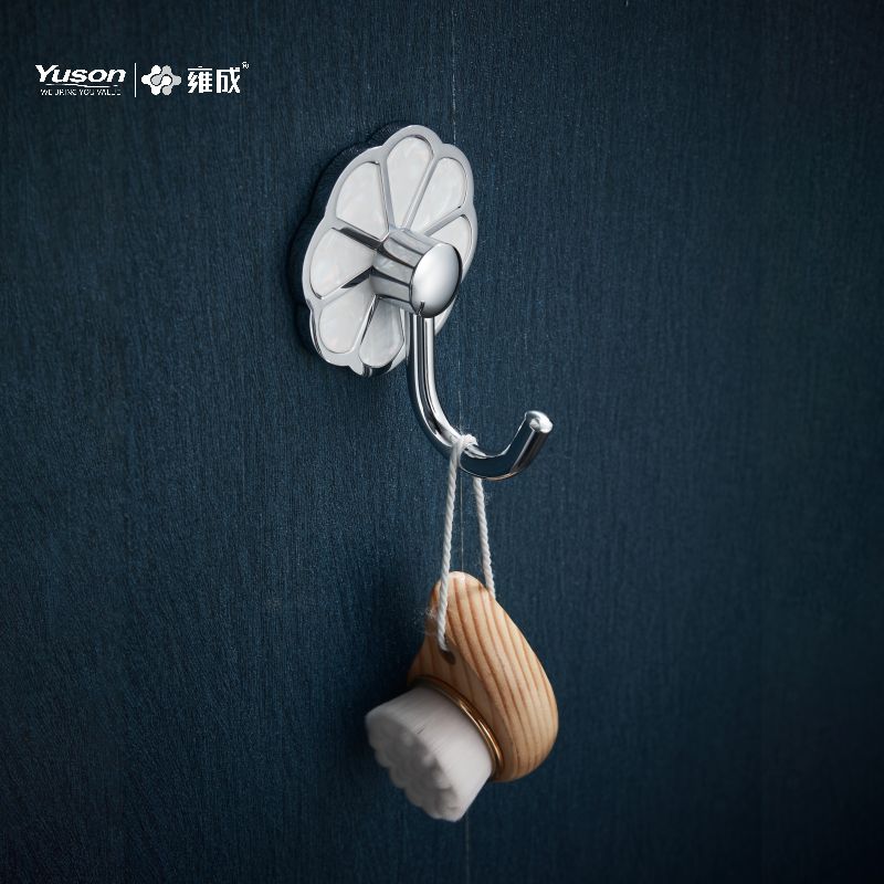 21088 Accesorii Sleek pentru baie, cârlig pentru halat, zinc/alama/SUS carlig pentru halat, montat pe perete (Seria 21000)