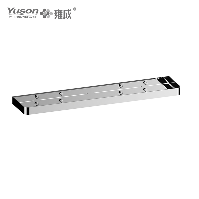 27191A Accesorii elegante pentru baie, rafturi pentru prosoape, poliță de depozitare, raft zinc/alama/SUS, montat pe perete (Seria 27100)